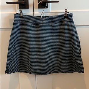 Black and Grey Skort